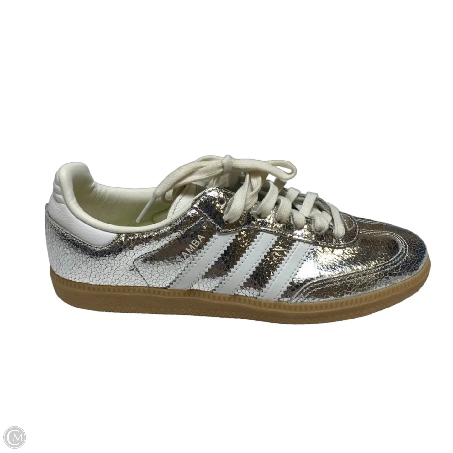 Shoes Athletic By Adidas In Silver, Size: 7.5