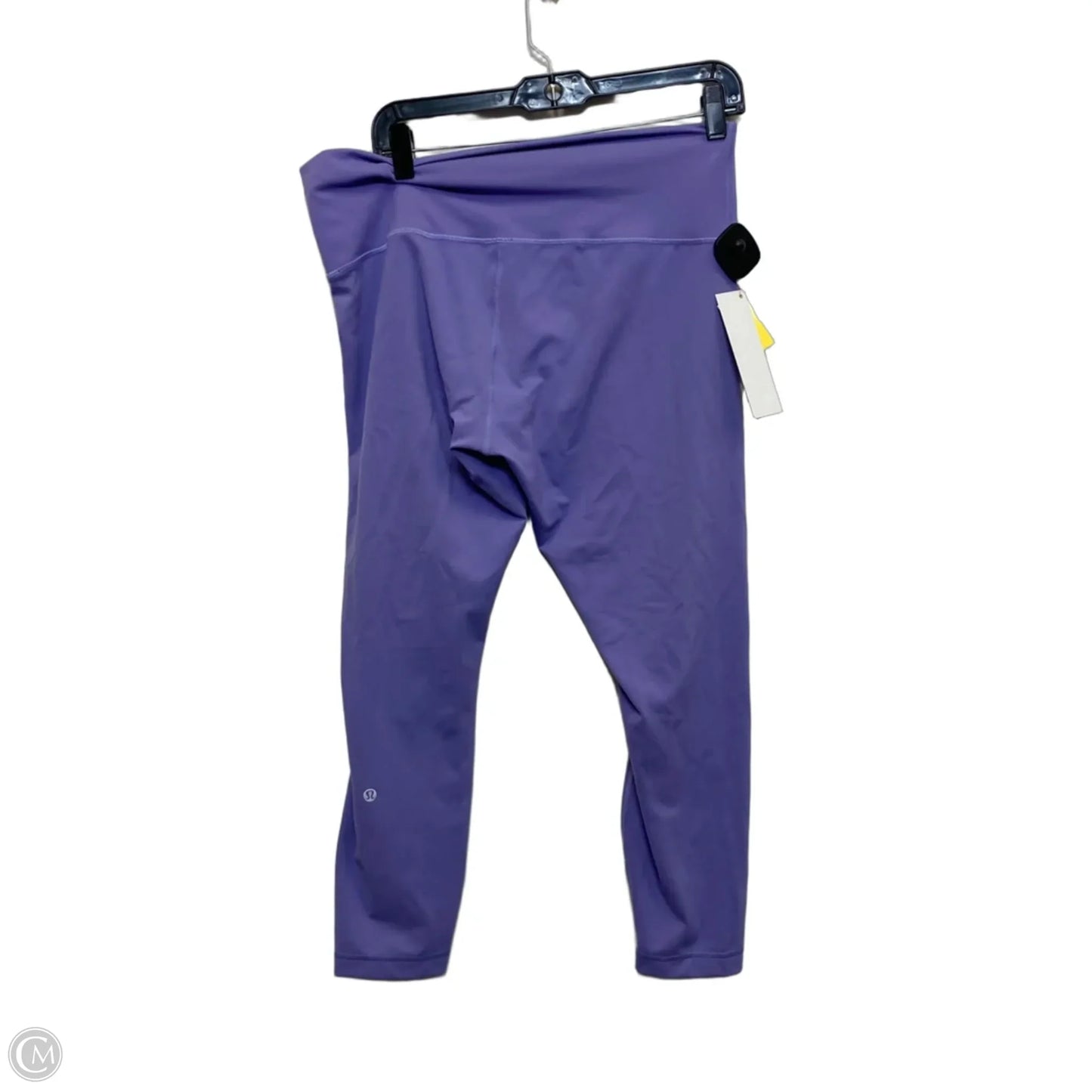Athletic Leggings Designer By Lululemon In Purple, Size: L