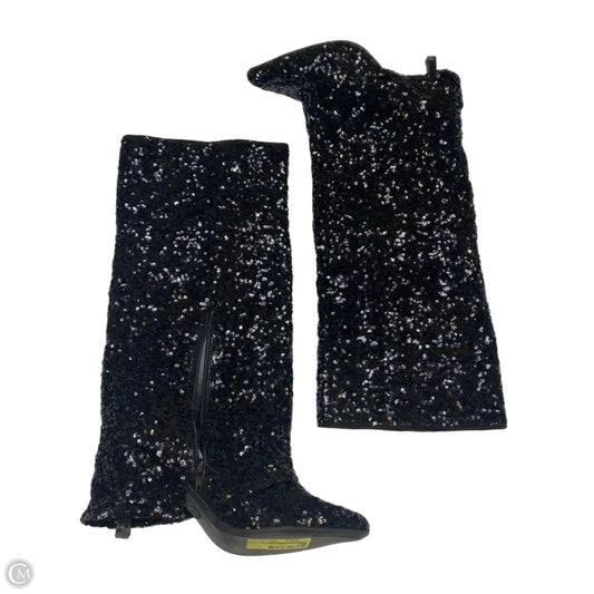 Boots Mid-calf Heels By A New Day In Black, Size: 8.5