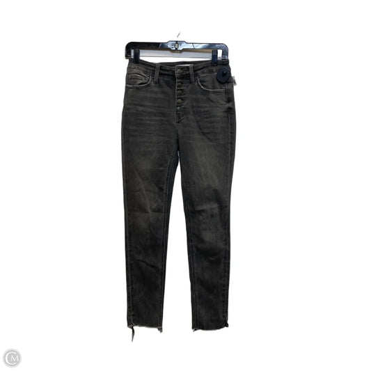 Jeans Skinny By Flying Monkey In Grey Denim, Size: 4