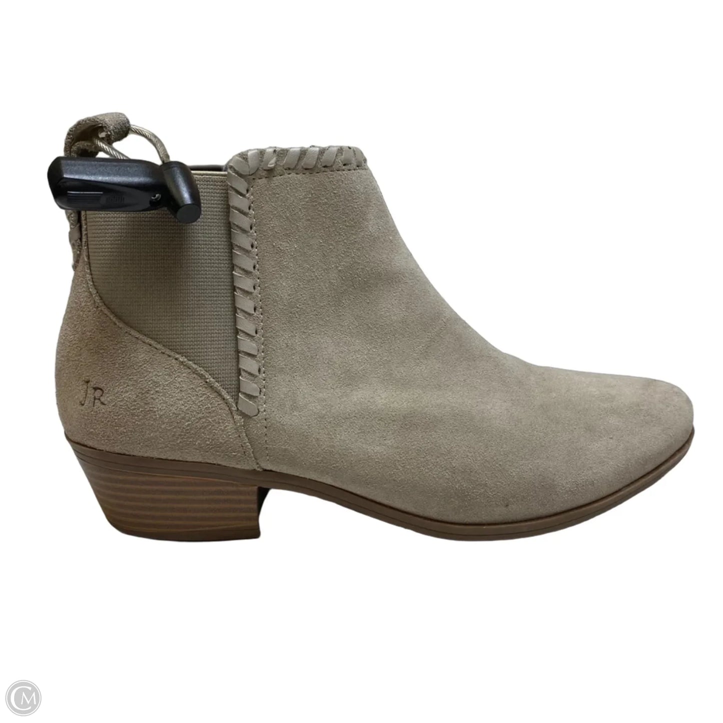 Boots Designer By Jack Rogers In Grey, Size: 7.5