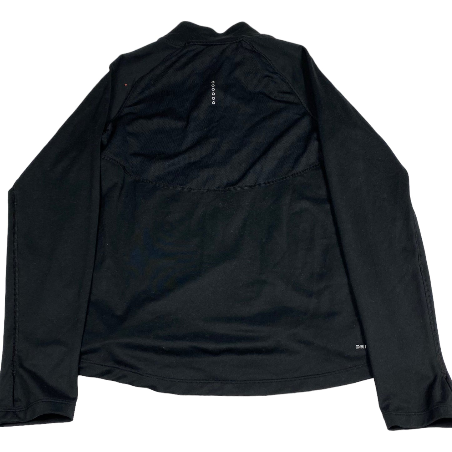 Athletic Top Long Sleeve Collar By Nike Apparel  Size: M