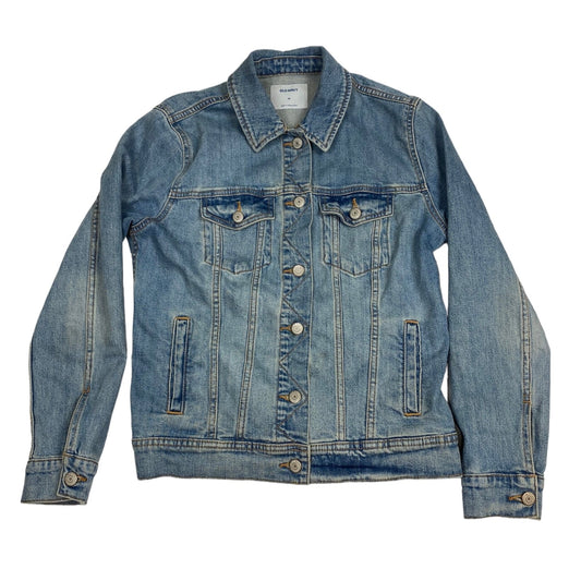 Blue Denim Jacket Denim Old Navy, Size M