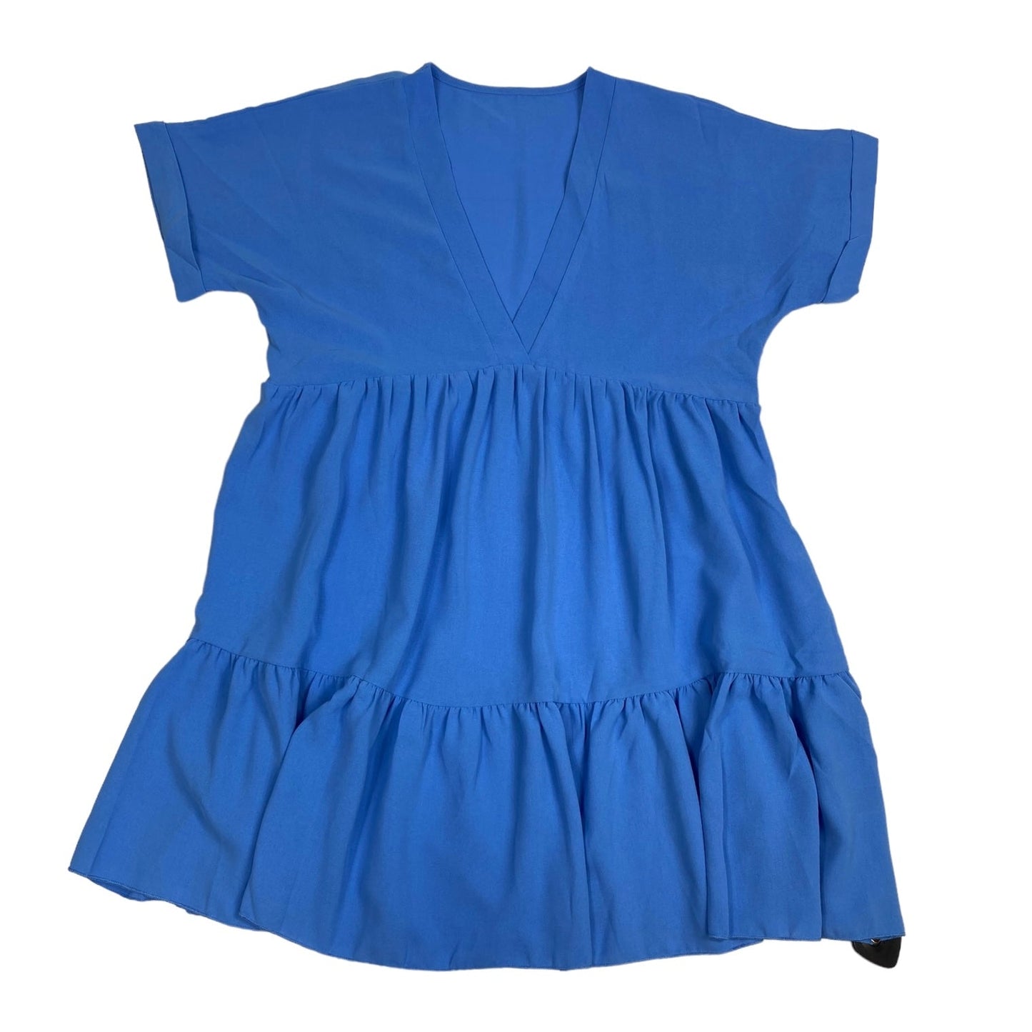 Blue Dress Casual Short Shein, Size M