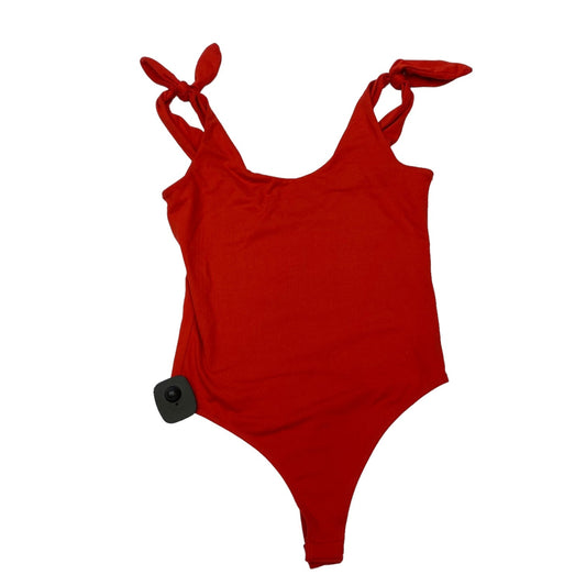 Red Bodysuit Crown And Ivy, Size Xs