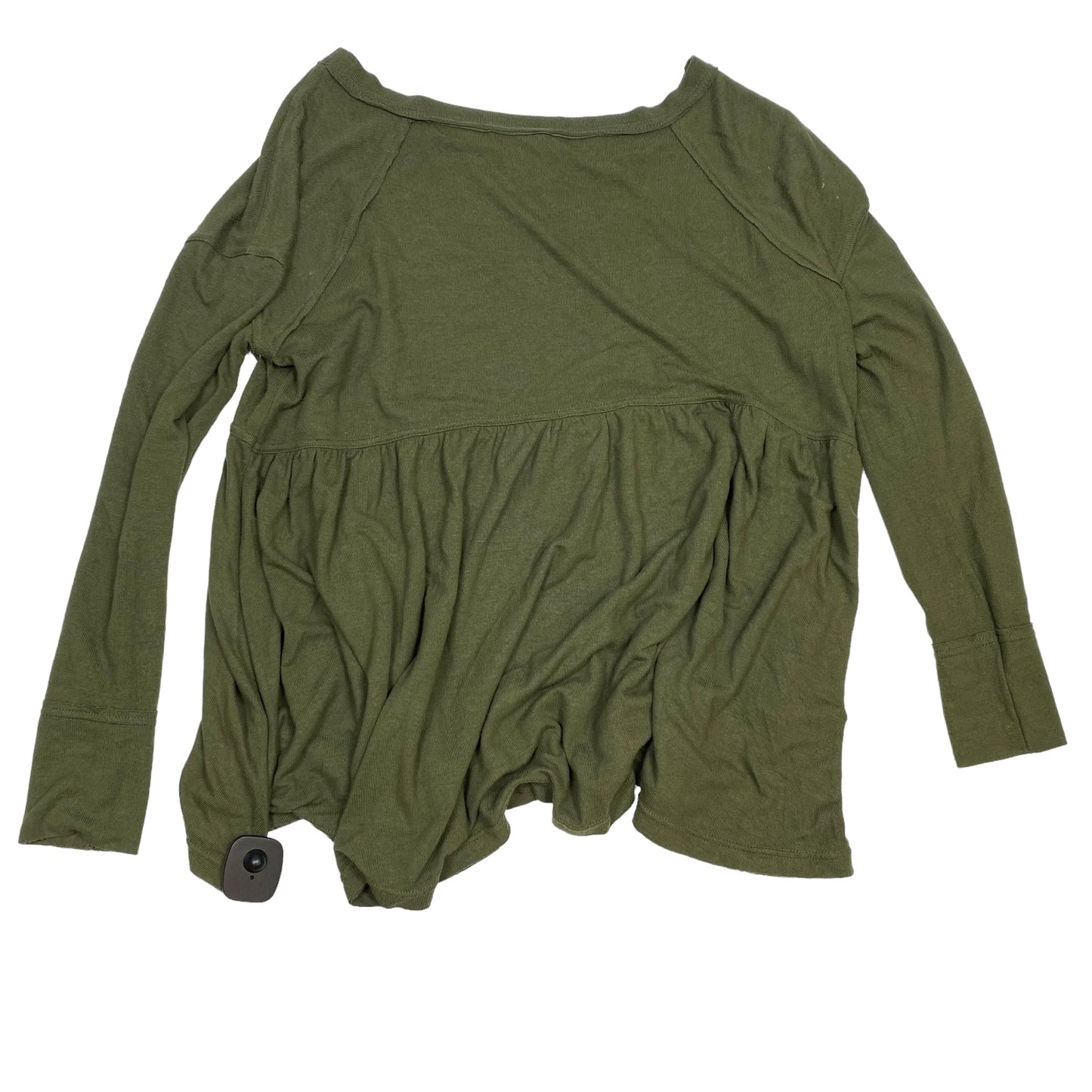 Top Long Sleeve By Free People In Green, Size: M