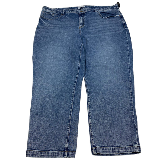 Blue Denim Jeans Straight Lane Bryant, Size 3x