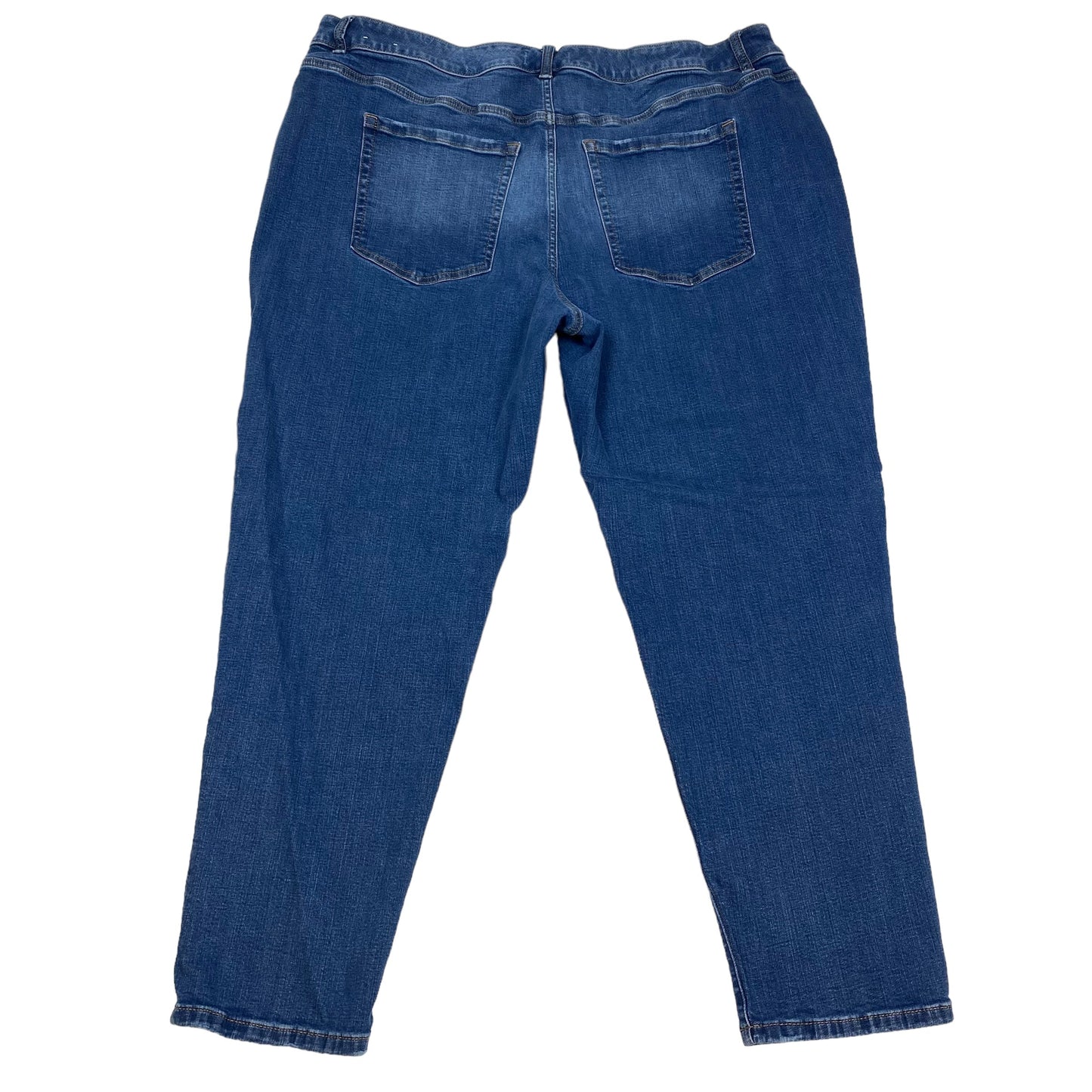 Blue Denim Jeans Straight Lane Bryant, Size 22