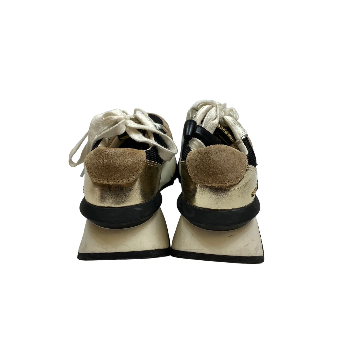 Black & Cream Shoes Sneakers Vintage Havana, Size 7.5