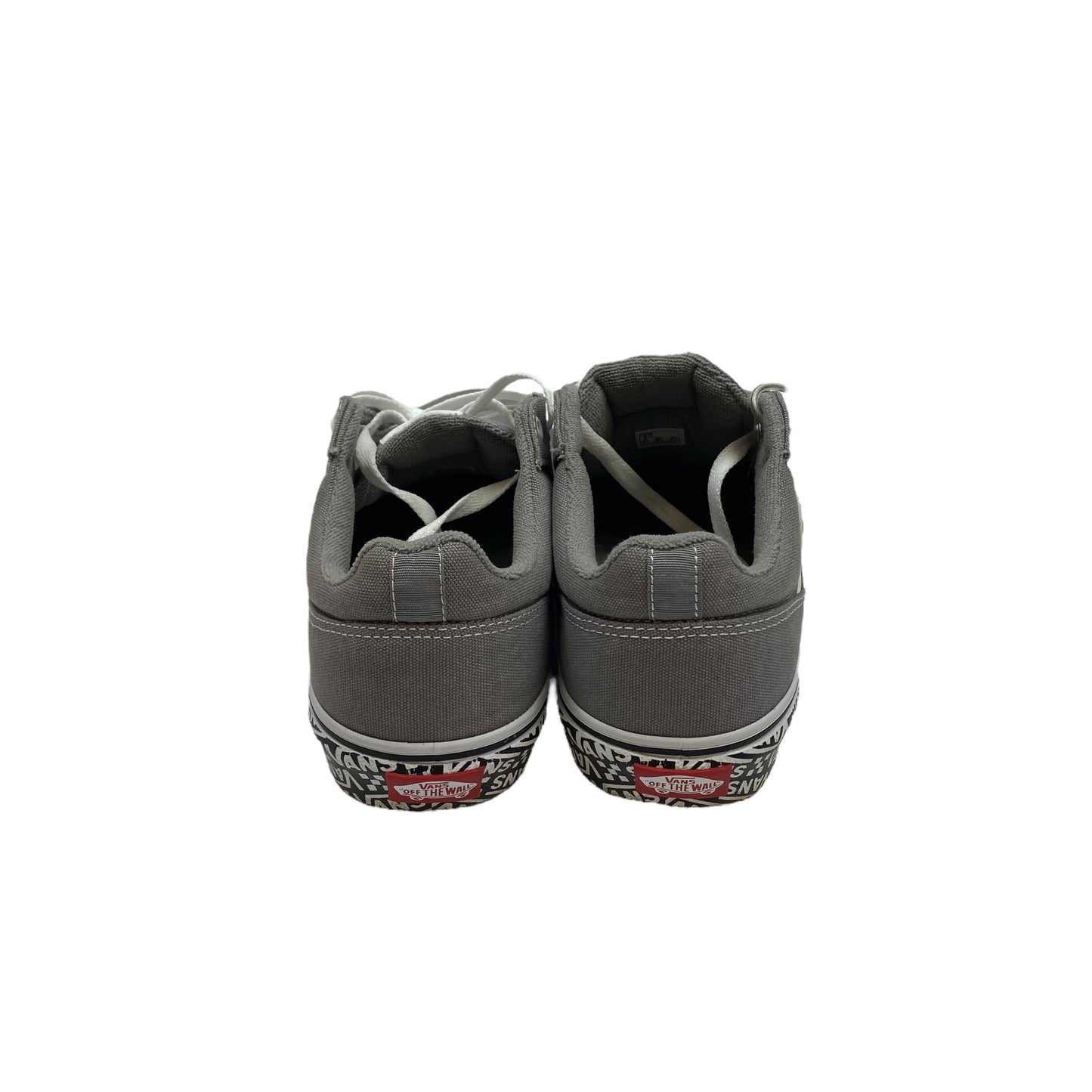 Grey Shoes Sneakers Vans, Size 10.5