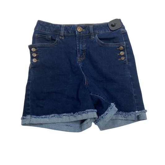 Blue Denim Shorts Signature Studio, Size 4