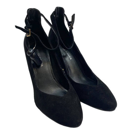 Black Shoes Heels Block Marc Fisher, Size 6.5