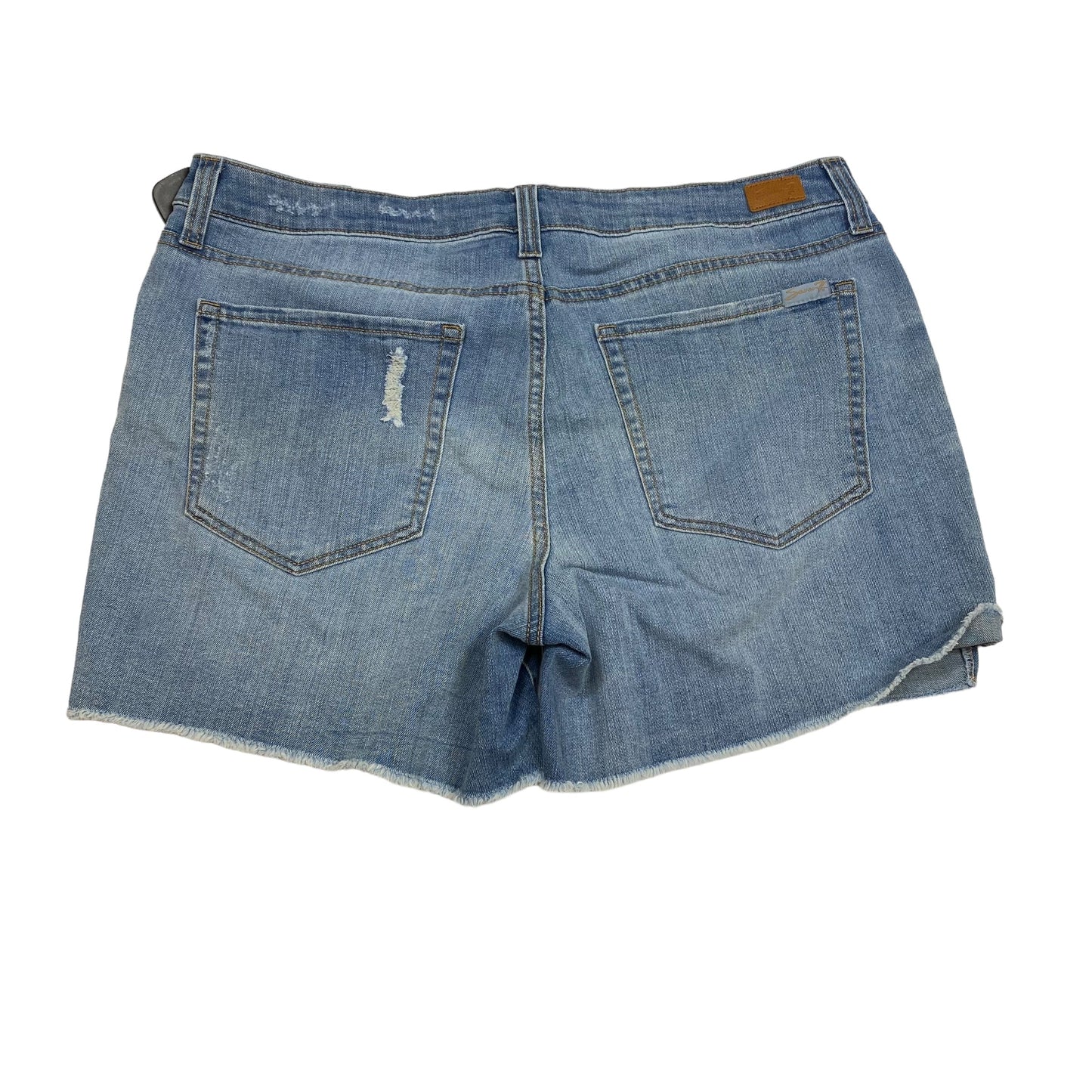 Blue Denim Shorts Seven 7, Size 12