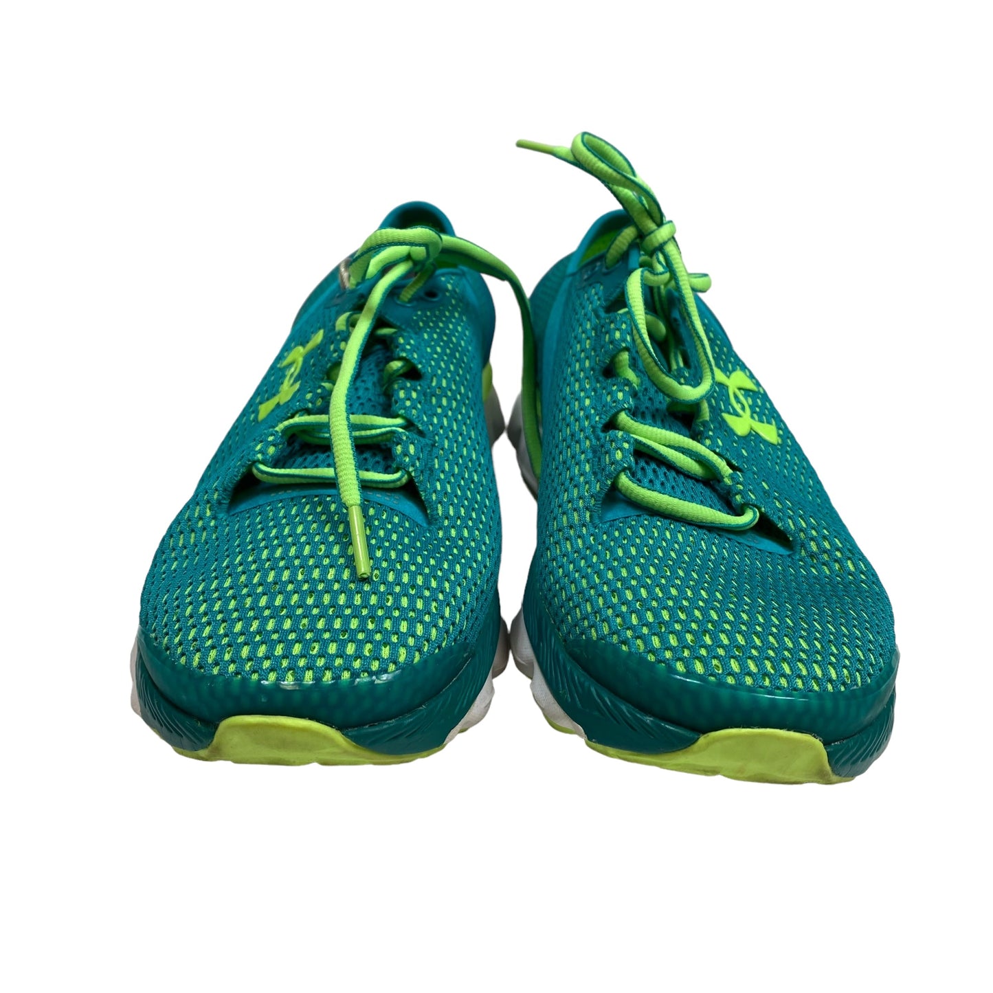 Green Shoes Athletic Under Armour, Size 9