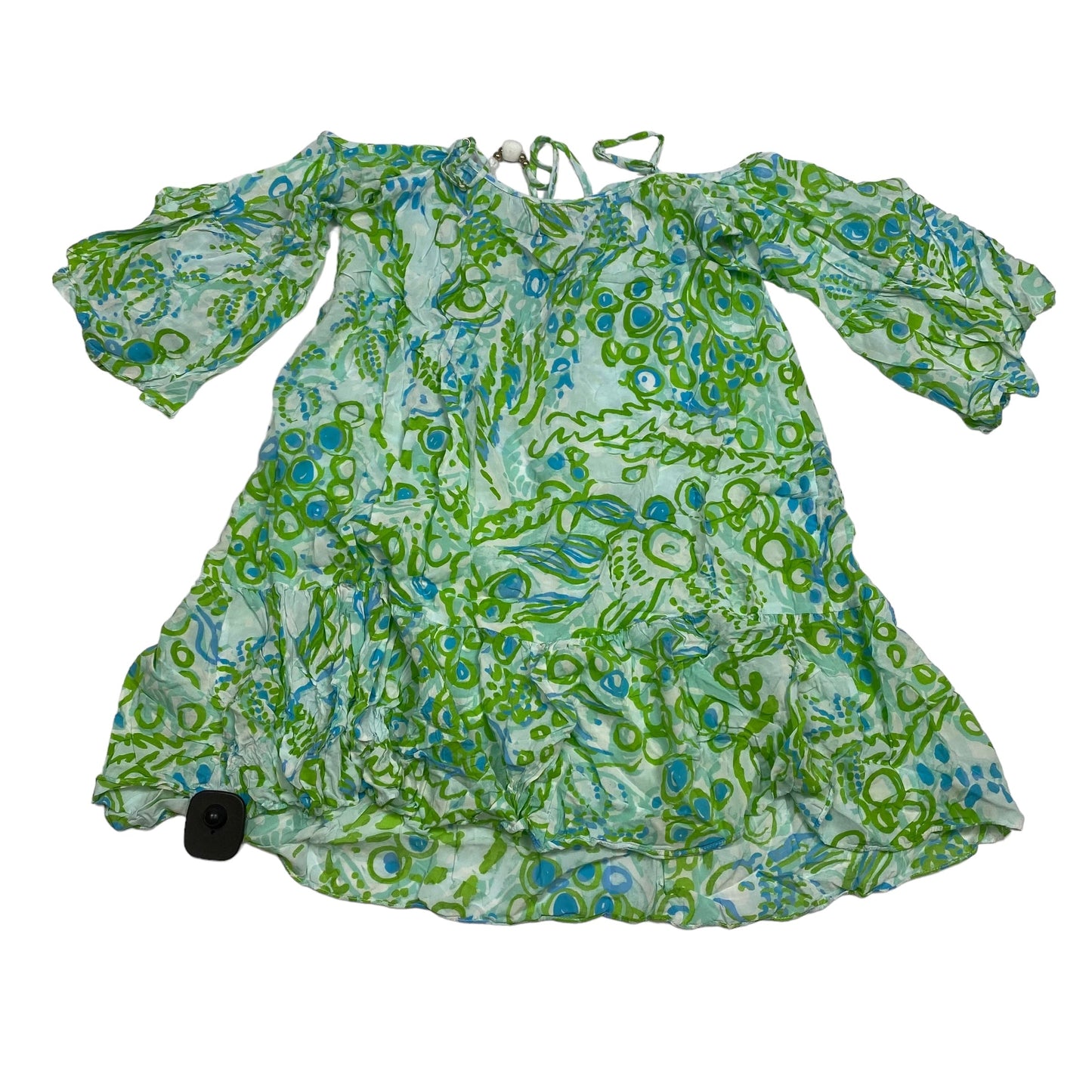 Green Dress Designer Lilly Pulitzer, Size Xxs