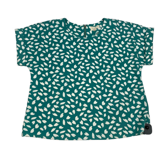 Green Top Short Sleeve Melloday, Size L