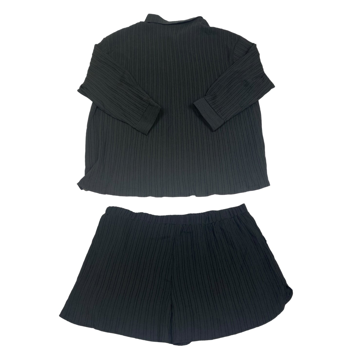 Black Shorts Set Shein, Size 4x