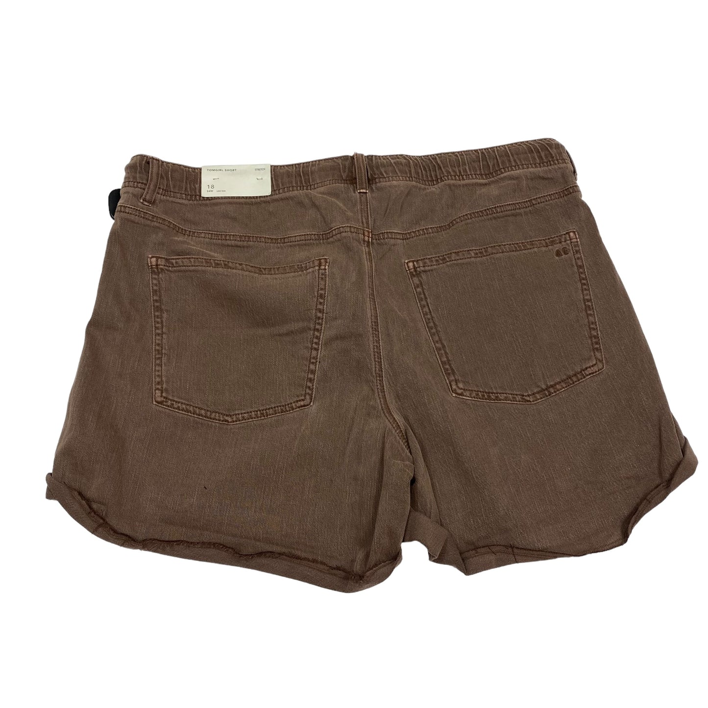 Brown Denim Shorts American Eagle, Size 18