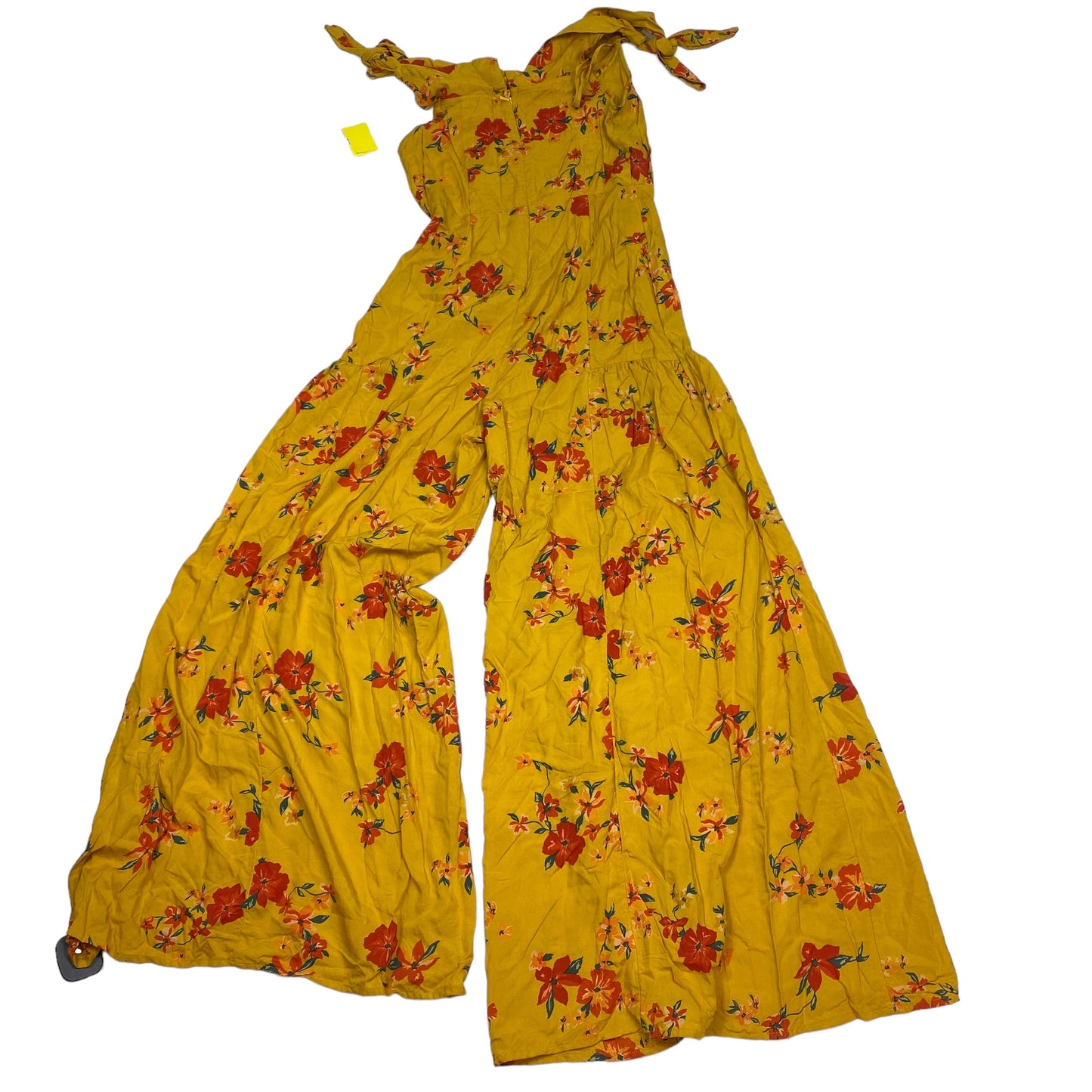 Jumpsuit By Anthropologie In Yellow, Size: Xs