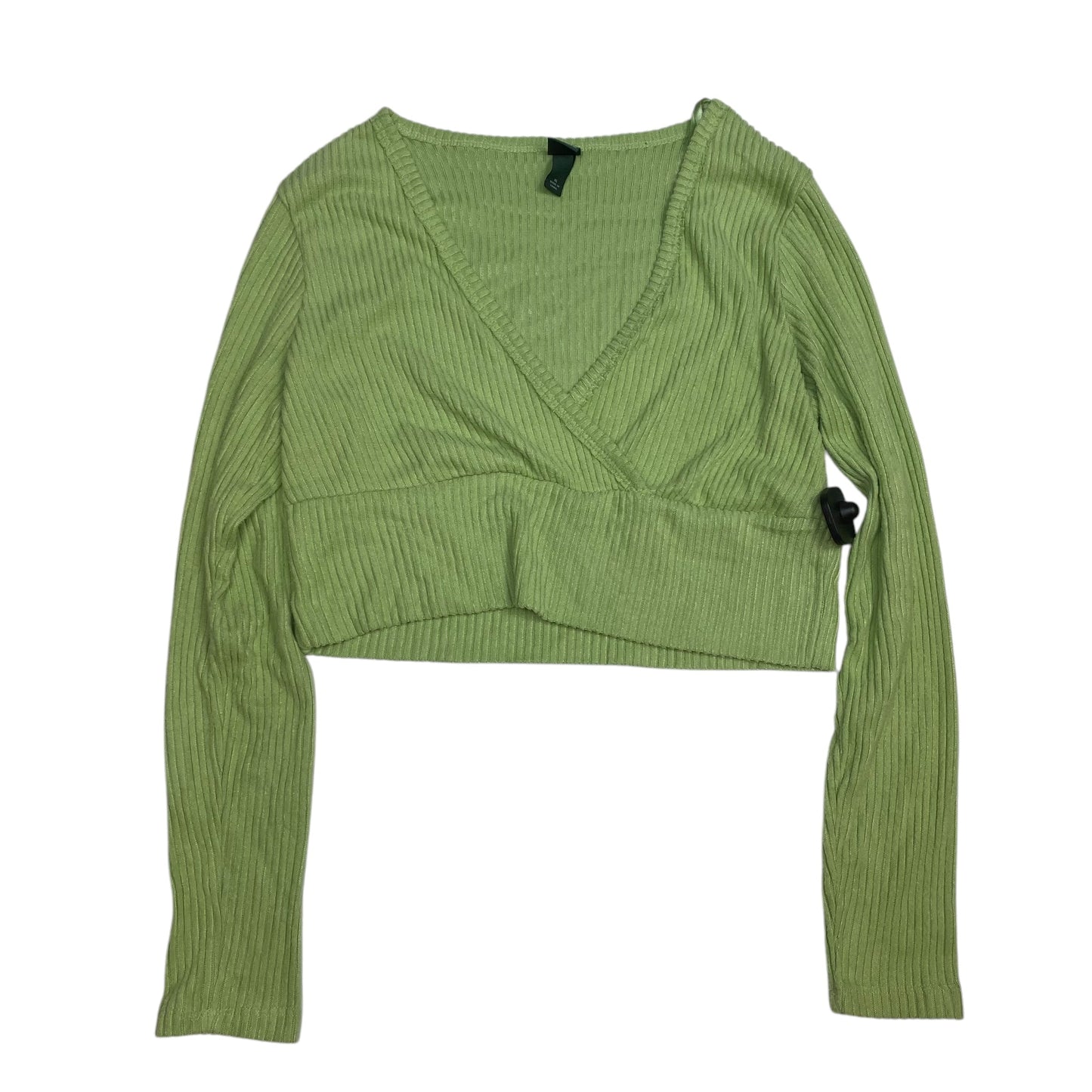 Top Long Sleeve By Wild Fable In Green, Size: Xl