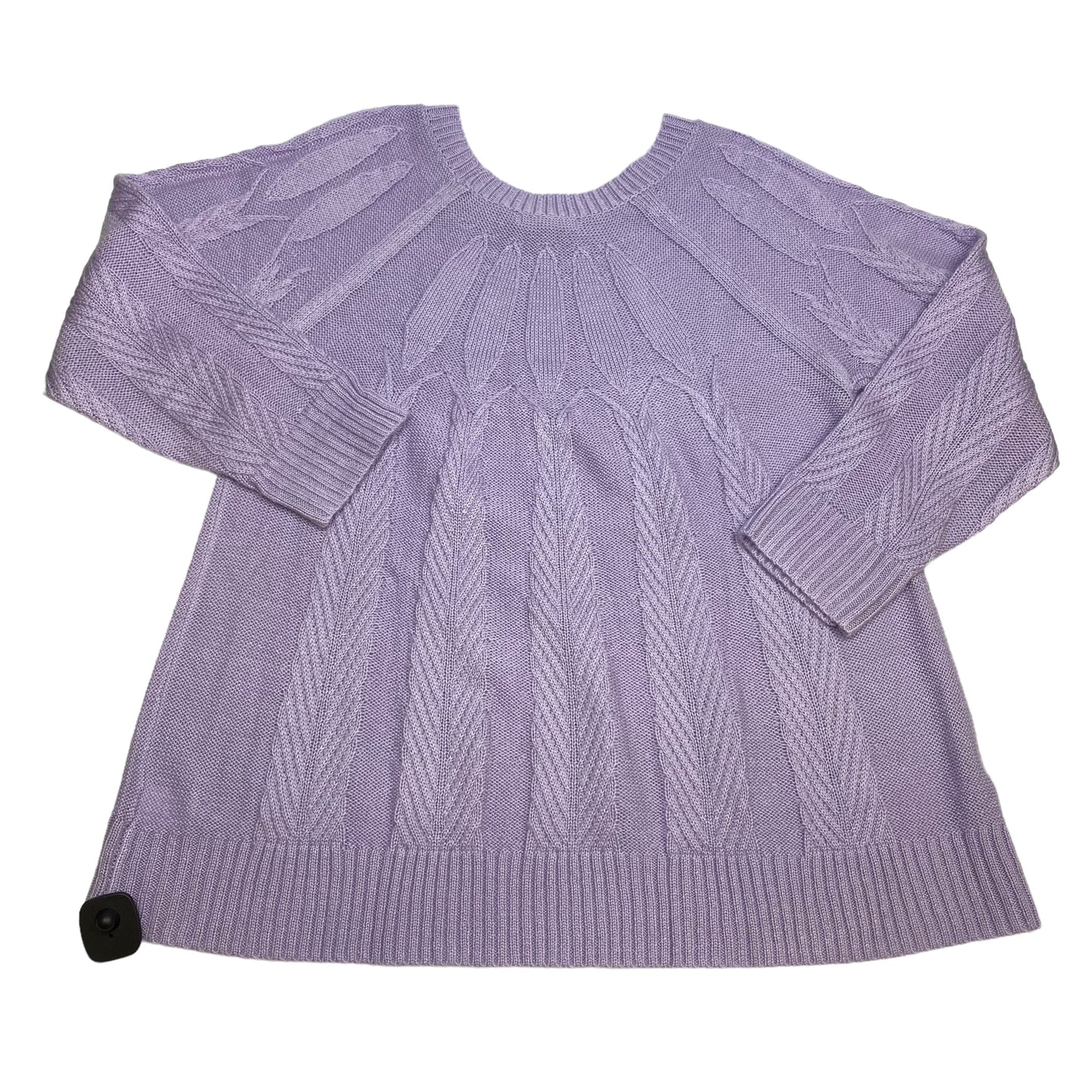 Sweater By Indigo Soul In Purple, Size: 2x