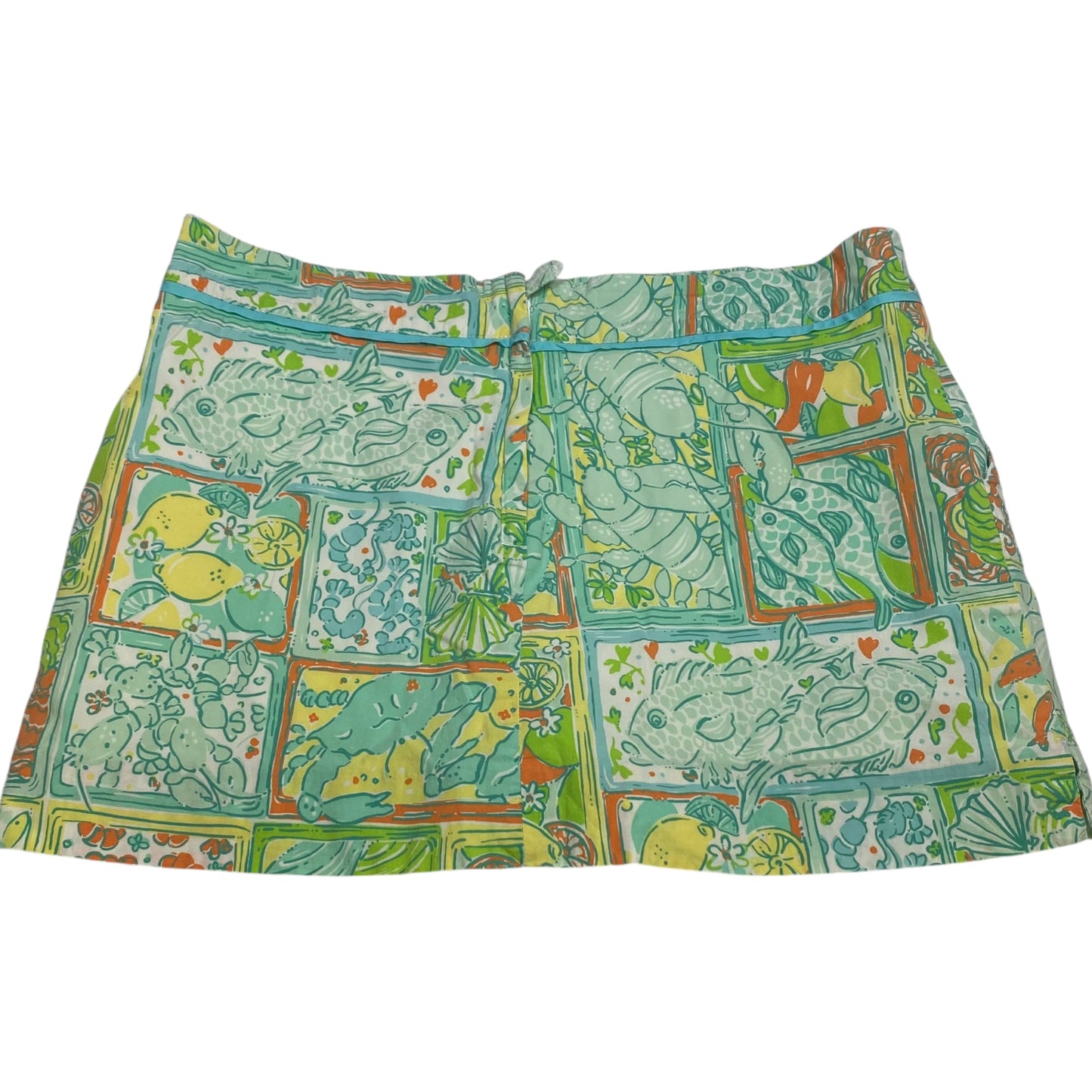 Skort Designer By Lilly Pulitzer In Multi-colored, Size: L