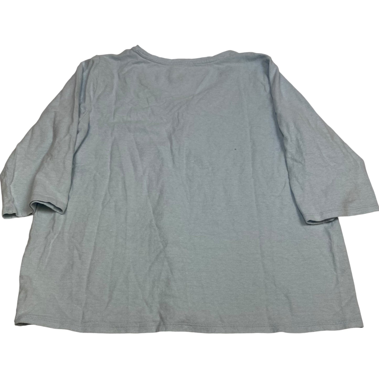 Top 3/4 Sleeve By Pure Jill In Blue, Size: M