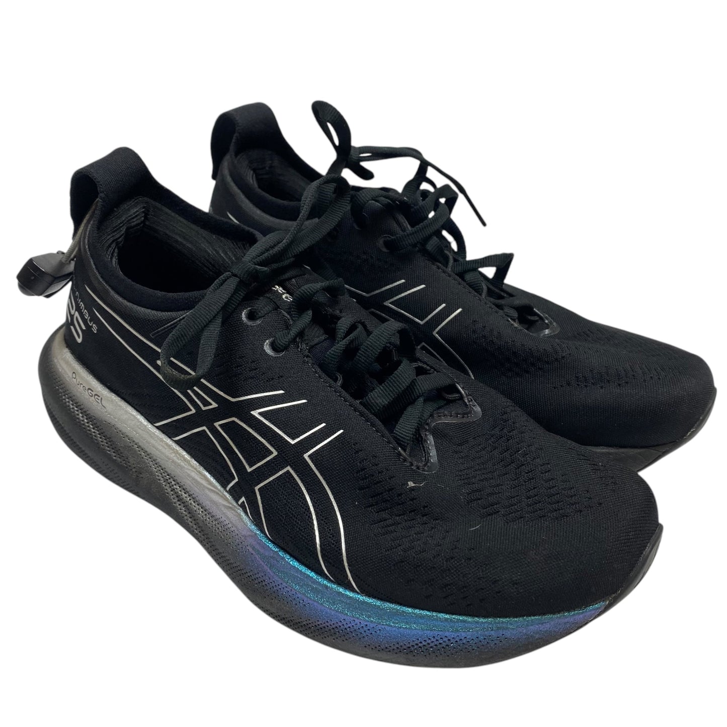 Shoes Athletic By Asics In Black, Size: 8