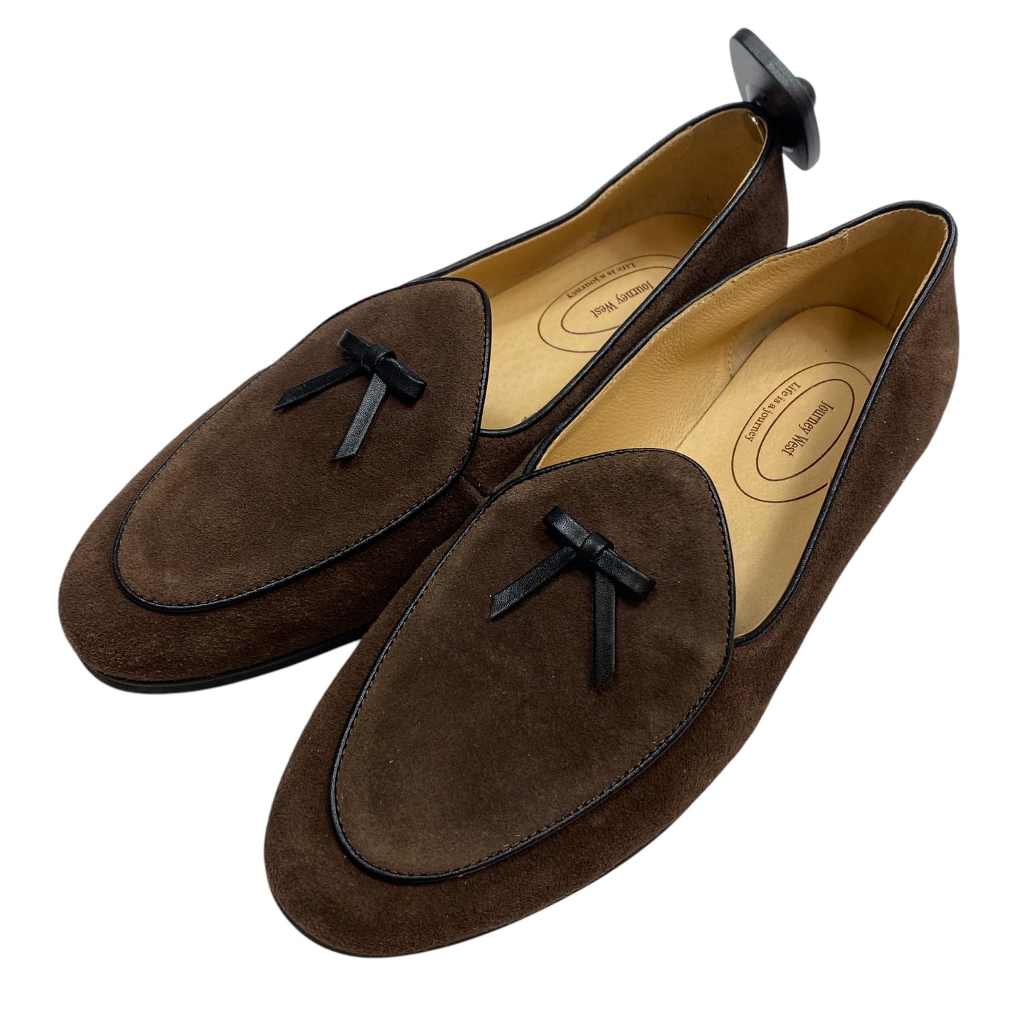 Shoes Flats By Journey West In Brown, Size: 8.5