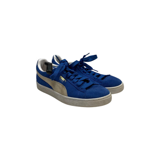 Shoes Sneakers By Puma In Blue, Size: 8