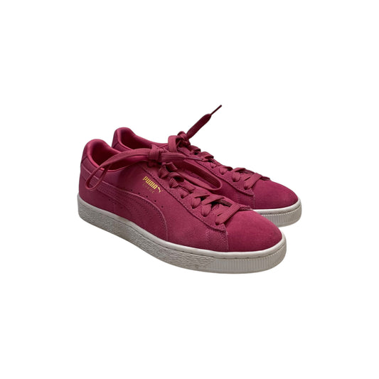 Shoes Sneakers By Puma In Pink, Size: 8