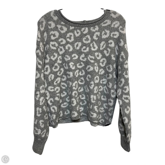 Sweater By Pink Rose In Grey, Size: L