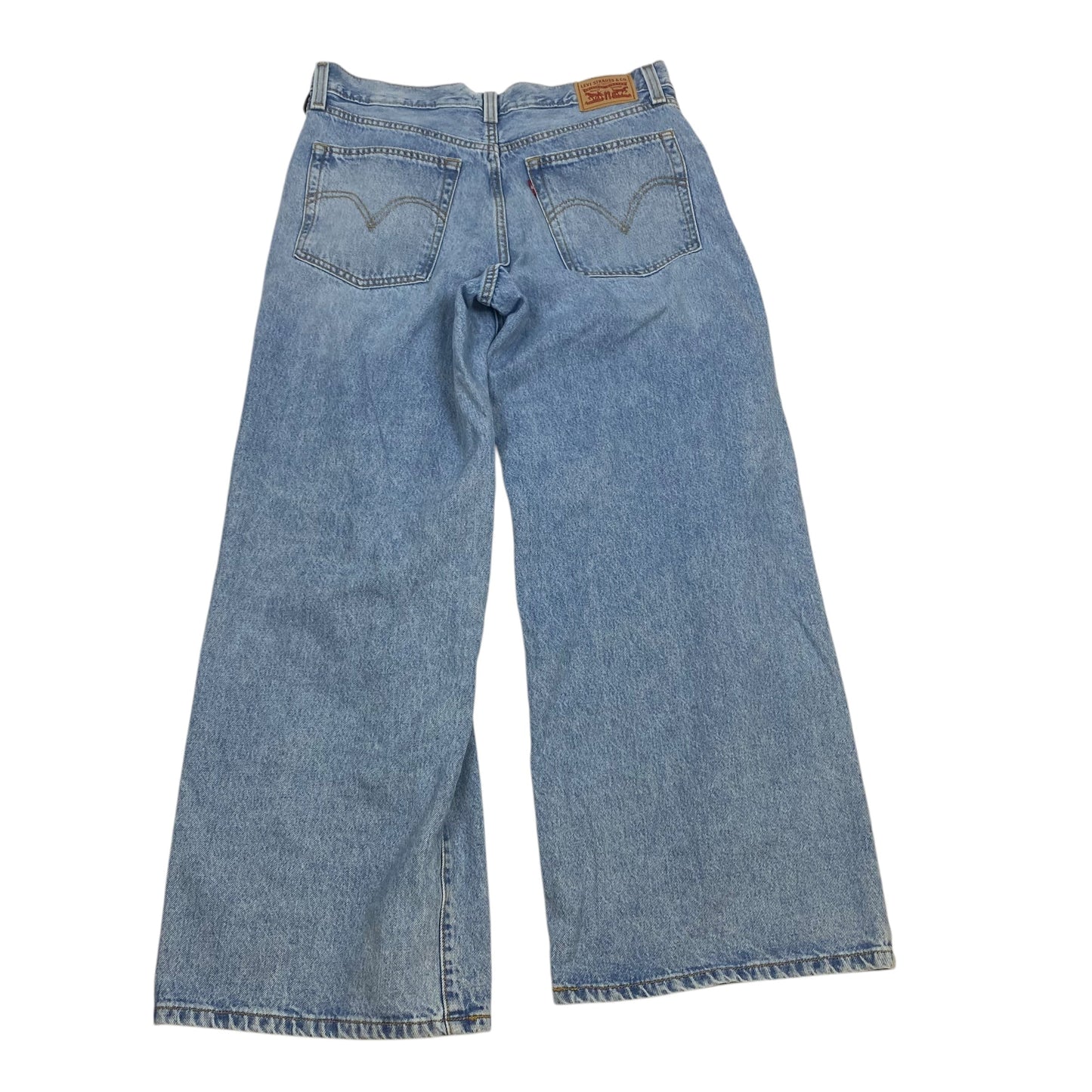 Jeans Wide Leg By Levis In Blue Denim, Size: 10