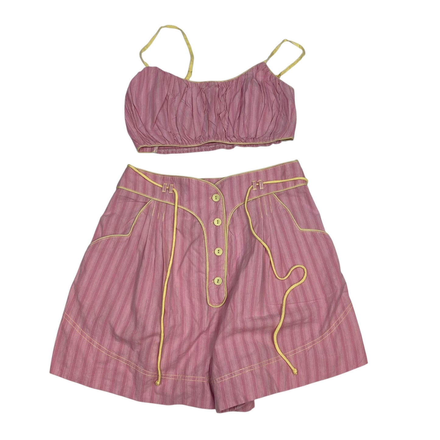 Shorts Set By Free People In Pink, Size: Xl