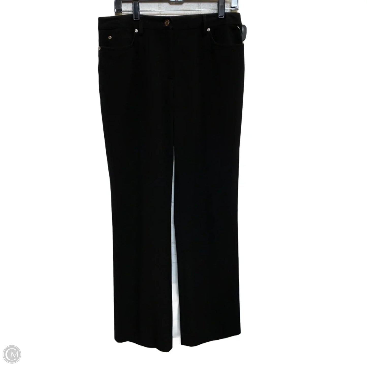 Jeans Straight By Rafaella In Black, Size: 10p