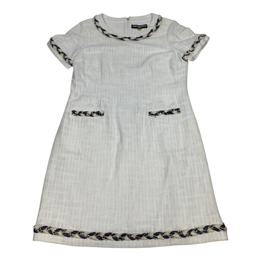 Dress Designer By Karl Lagerfeld In White, Size: Xl