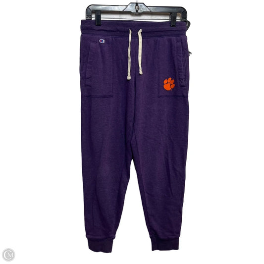 Athletic Pants By Champion In Purple, Size: S