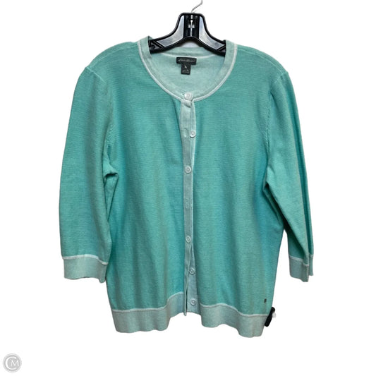 Top 3/4 Sleeve By Eddie Bauer In Green, Size: Xl