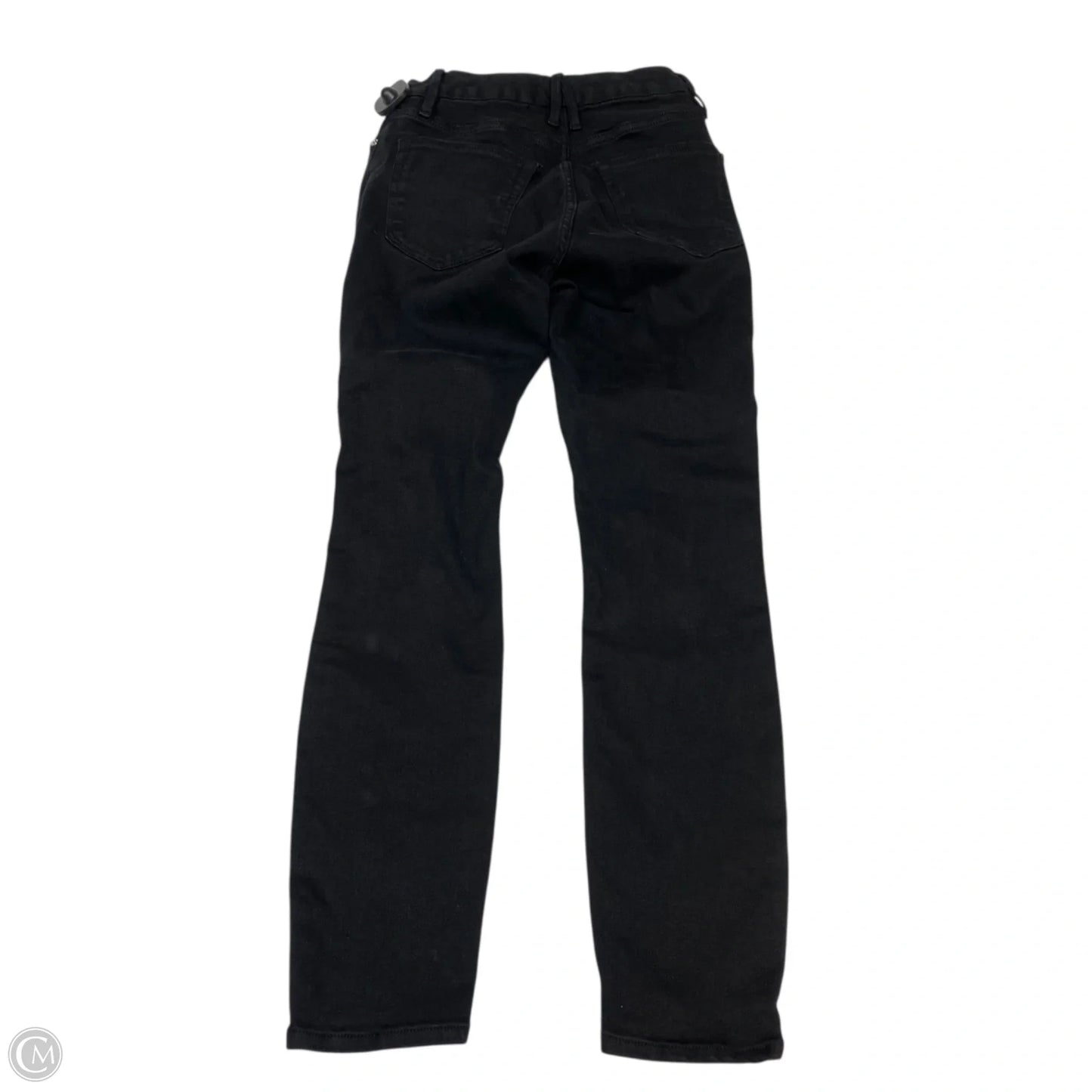Jeans Designer By Good American In Black Denim, Size: 0