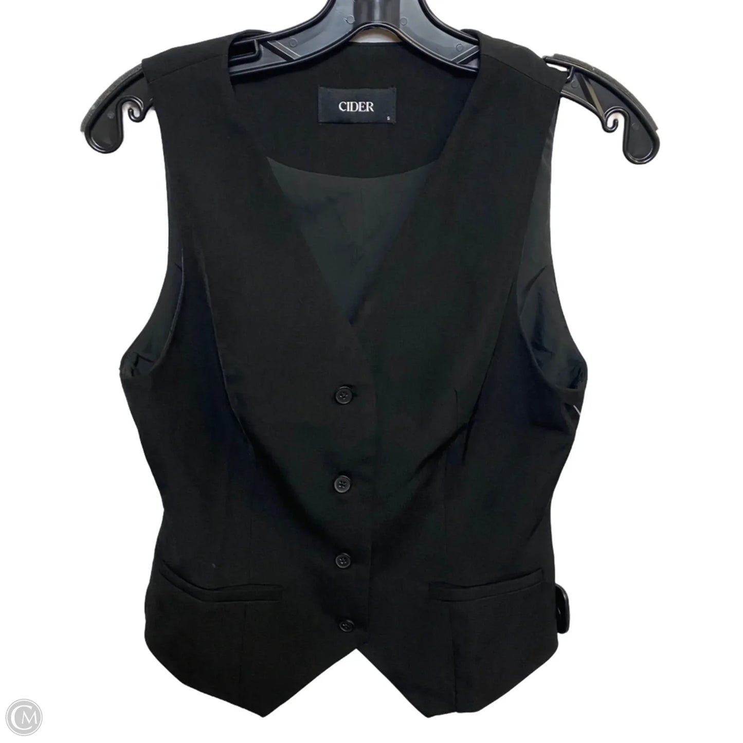 Vest Other By Cider In Black, Size: S