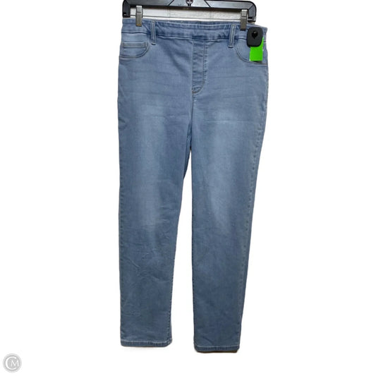 Jeans Jeggings By Time And Tru In Blue Denim, Size: M