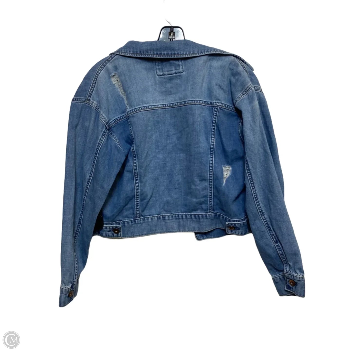 Jacket Denim By Forever 21 In Blue Denim, Size: S