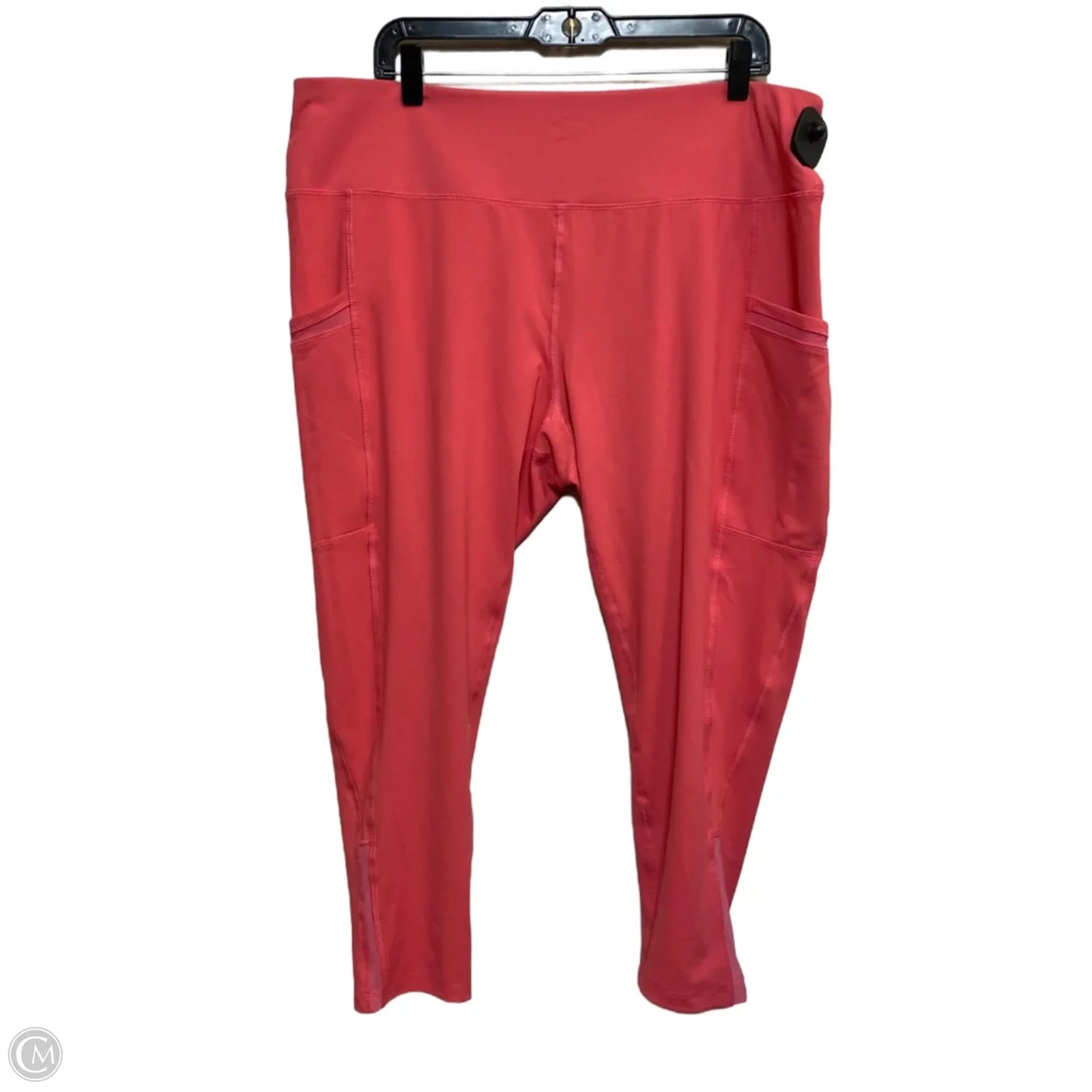 Athletic Leggings By Cato In Pink, Size: 2x