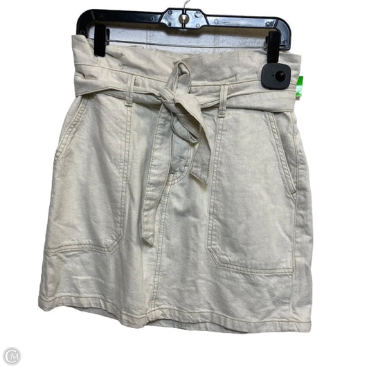 Skirt Mini & Short By Free People In Cream, Size: M