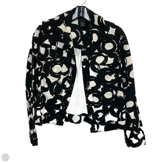 Jacket Other By Rafaella In Black & White, Size: M