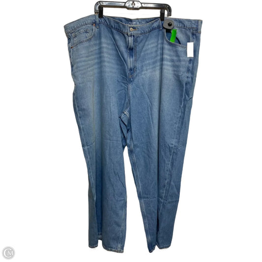 Jeans Straight By Old Navy In Blue Denim, Size: 28