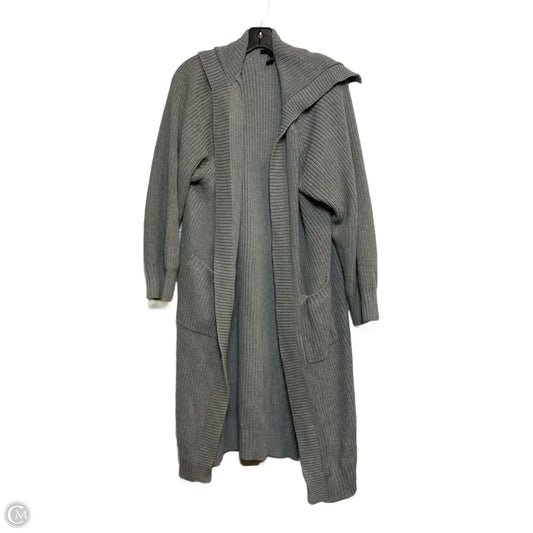Sweater Cardigan By Forever 21 In Grey, Size: S