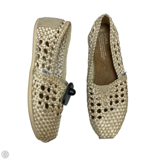 Shoes Flats By Toms In Cream, Size: 8.5