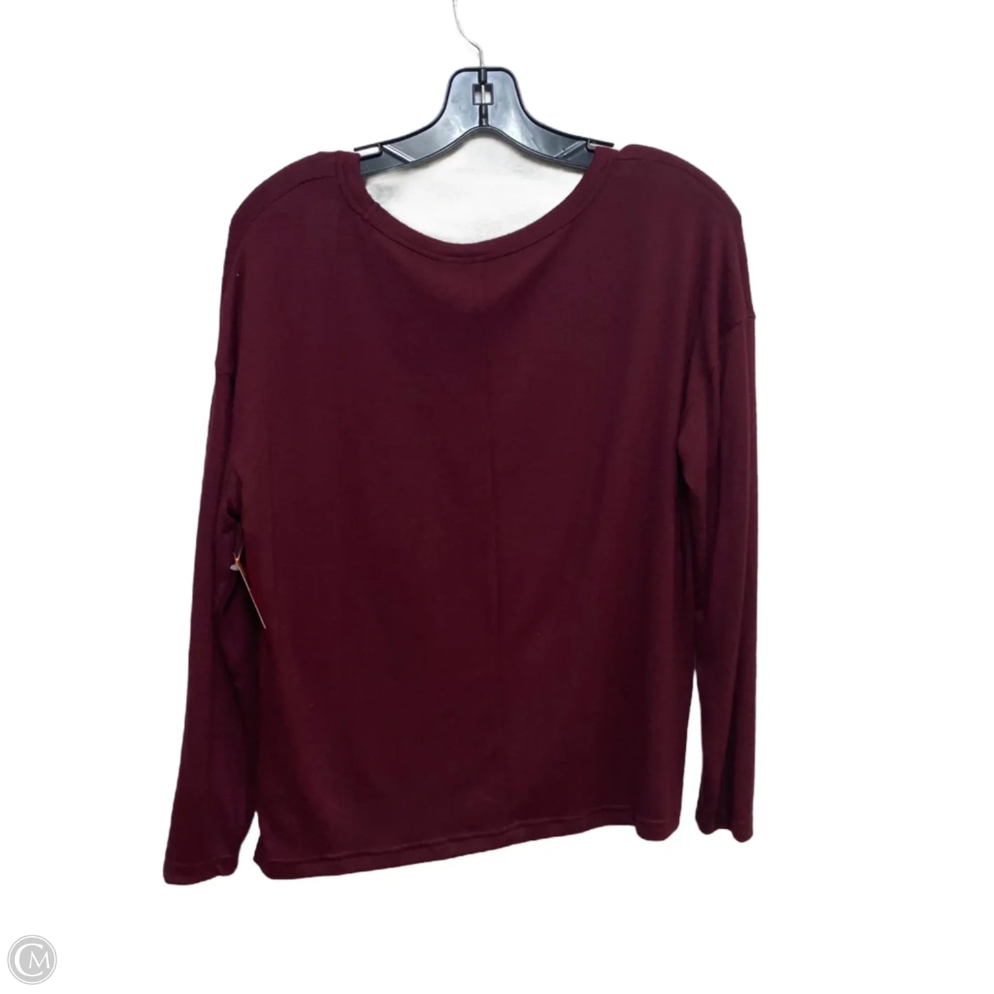 Top Long Sleeve Basic By Old Navy In Red, Size: Xs