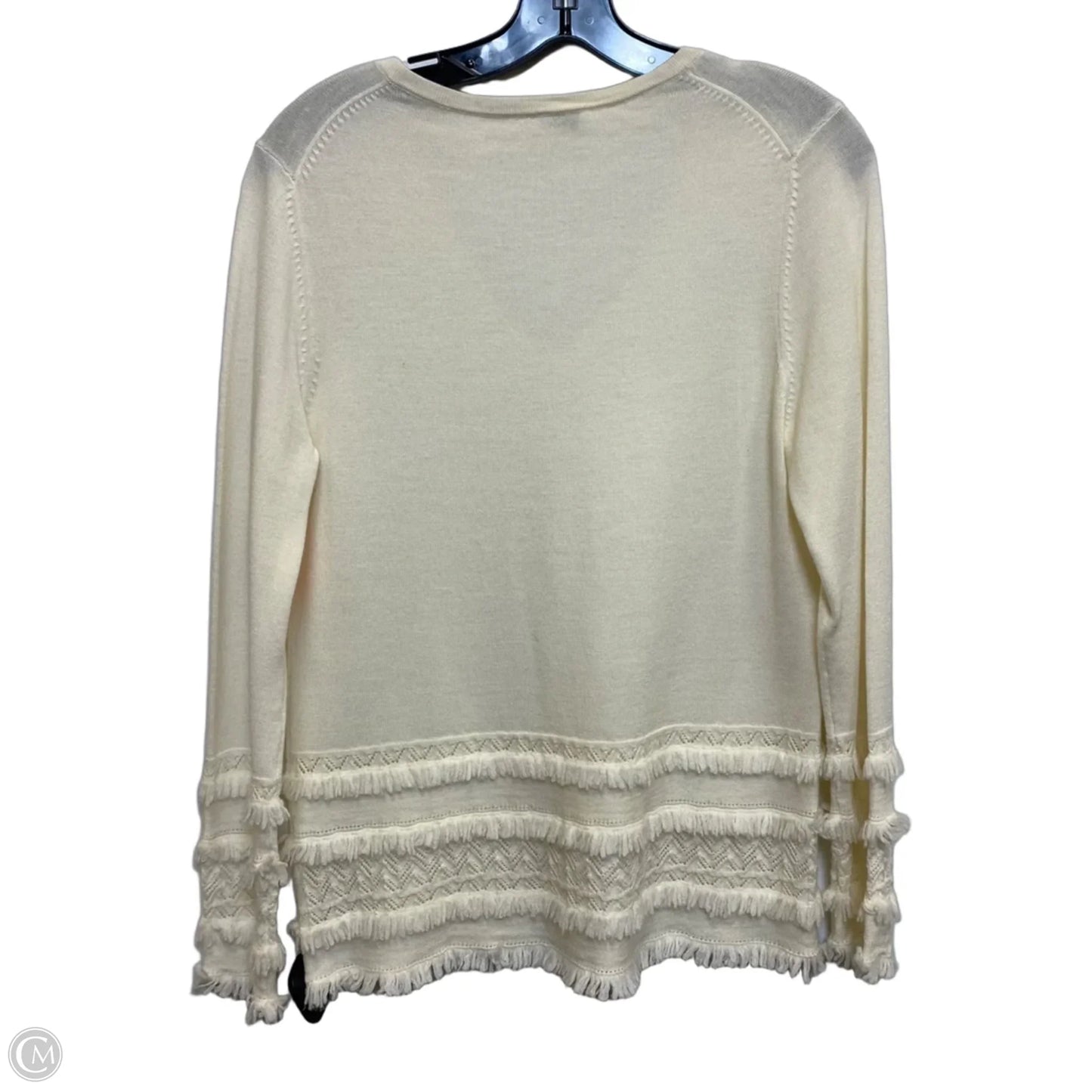 Sweater By Trina Turk In Cream, Size: M